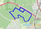 Trasa z dnia 2017-12-10 12:55 - mapa trasy gps - bieganie