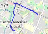 Trasa z dnia 2017-12-08 20:03 - mapa trasy gps - marsz