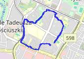 Trasa z dnia 2017-11-25 20:07 - mapa trasy gps - marsz