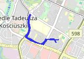 Trasa z dnia 2017-11-07 20:36 - mapa trasy gps - bieganie