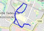 Trasa z dnia 2017-10-26 22:06 - mapa trasy gps - bieganie