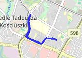 Trasa z dnia 2017-10-19 06:48 - mapa trasy gps - bieganie