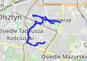 Trasa z dnia 2017-10-15 09:01 - mapa trasy gps - bieganie