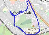 Trasa z dnia 2017-12-11 20:47 - mapa trasy gps - marsz