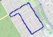 Trasa z dnia 2017-12-12 19:03 - mapa trasy gps - bieganie