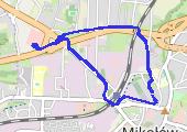 Trasa z dnia 2017-12-15 09:16 - mapa trasy gps - marsz