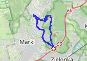 Trasa z dnia 2017-12-17 14:31 - mapa trasy gps - spacer