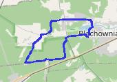 Niedzielny jogging - mapa trasy gps - bieganie