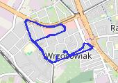 Trasa z dnia 2017-12-18 21:05 - mapa trasy gps - marsz