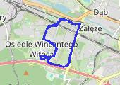 Trasa z dnia 2017-12-20 20:55 - mapa trasy gps - bieganie