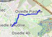Trasa z dnia 2017-12-22 06:01 - mapa trasy gps - marsz