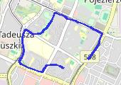 Trasa z dnia 2017-12-18 22:08 - mapa trasy gps - marsz