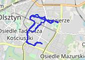 Trasa z dnia 2017-12-10 09:04 - mapa trasy gps - bieganie