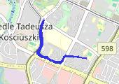 Trasa z dnia 2017-10-13 21:16 - mapa trasy gps - bieganie