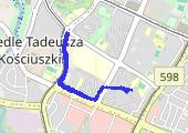 Trasa z dnia 2017-10-11 21:08 - mapa trasy gps - bieganie