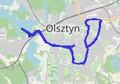 Trasa z dnia 2017-09-16 19:10 - mapa trasy gps - rower miejski