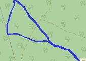 Trasa z dnia 2017-12-26 14:00 - mapa trasy gps - rower górski
