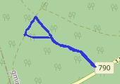 Trasa z dnia 2017-12-26 15:49 - mapa trasy gps - rower górski