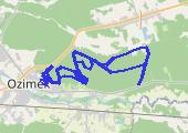 Trasa z dnia 2017-12-29 11:19 - mapa trasy gps - bieganie