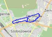 Trasa z dnia 2017-12-28 18:49 - mapa trasy gps - bieganie