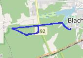 Niedzielny jogging - mapa trasy gps - bieganie