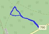 Trasa z dnia 2017-12-31 16:07 - mapa trasy gps - rower górski