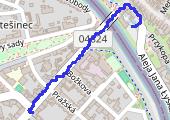 Trasa z dnia 2017-12-29 11:55 - mapa trasy gps - marsz