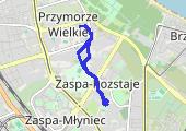 Trasa z dnia 2018-01-03 20:33 - mapa trasy gps - bieganie