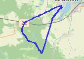 Trasa z dnia 2018-01-05 12:23 - mapa trasy gps - bieganie
