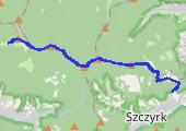Błatnia 2018-01-06 13:15 - mapa trasy gps - marsz