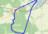 Trasa z dnia 2018-01-07 12:28 - mapa trasy gps - bieganie