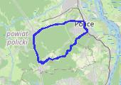 Trasa z dnia 2018-01-07 13:49 - mapa trasy gps - rower górski