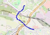 Trasa z dnia 2018-01-07 14:46 - mapa trasy gps - spacer