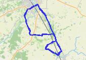 Trasa z dnia 2018-01-07 15:53 - mapa trasy gps - rower trekkingowy