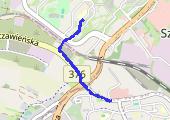 Trasa z dnia 2018-01-07 17:01 - mapa trasy gps - spacer