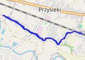 Trasa z dnia 2018-01-08 19:41 - mapa trasy gps - bieganie
