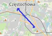 Trasa z dnia 2018-01-08 23:11 - mapa trasy gps - marsz