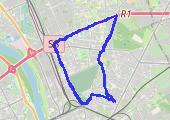 Trasa z dnia 2018-01-06 11:33 - mapa trasy gps - nordic walking