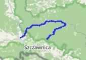 TRIADA ZIMOWA - ETAPOWY BIEG GÓRSKI - ETAP BESKID SĄDECKI - oficjalny czas 02:40:38, lokata 101 - mapa trasy gps - bieganie