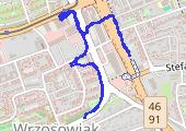 Trasa z dnia 2018-01-11 13:01 - mapa trasy gps - marsz