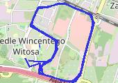 Trasa z dnia 2018-01-11 20:04 - mapa trasy gps - bieganie