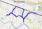 Trasa z dnia 2018-01-11 20:08 - mapa trasy gps - bieganie