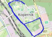 Trasa z dnia 2018-01-12 18:31 - mapa trasy gps - bieganie