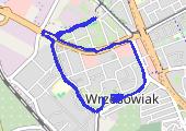 Trasa z dnia 2018-01-13 21:15 - mapa trasy gps - marsz