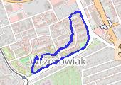 Trasa z dnia 2018-01-14 08:31 - mapa trasy gps - marsz