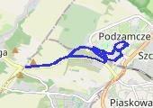 Trasa z dnia 2018-01-14 12:05 - mapa trasy gps - spacer