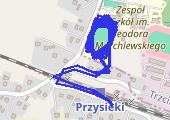 Trasa z dnia 2018-01-15 19:40 - mapa trasy gps - bieganie