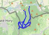 Od wschodu do zachodu słońca na Biskupiej Kopie + Srebrna Kopa - mapa trasy gps - marsz