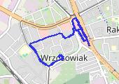 Trasa z dnia 2018-01-17 08:21 - mapa trasy gps - marsz