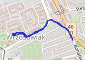 Trasa z dnia 2018-01-17 17:51 - mapa trasy gps - marsz